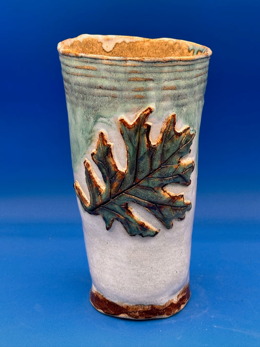 Farmhouse Fall Leaf Vase