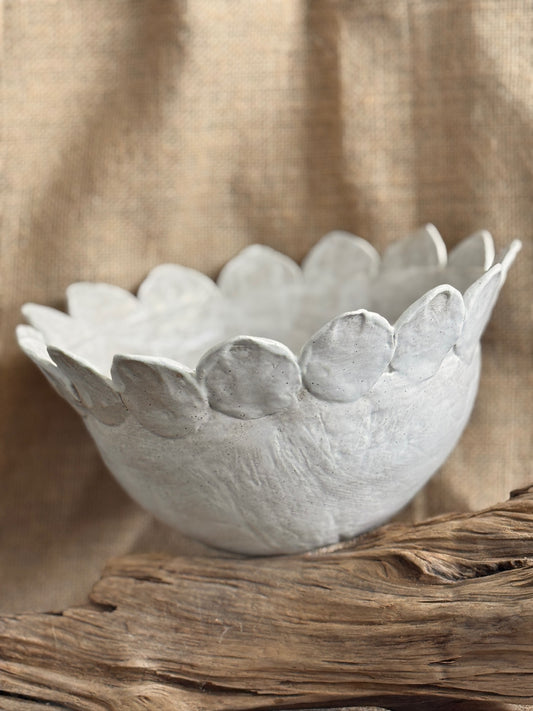 Rustic Farmhouse Flower Petal Bowl